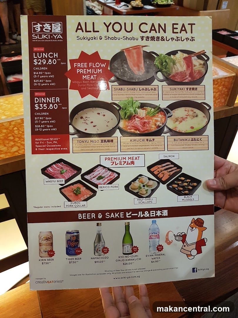 SUKI-YA ALL YOU CAN EAT Sukiyaki & Shabu-Shabu