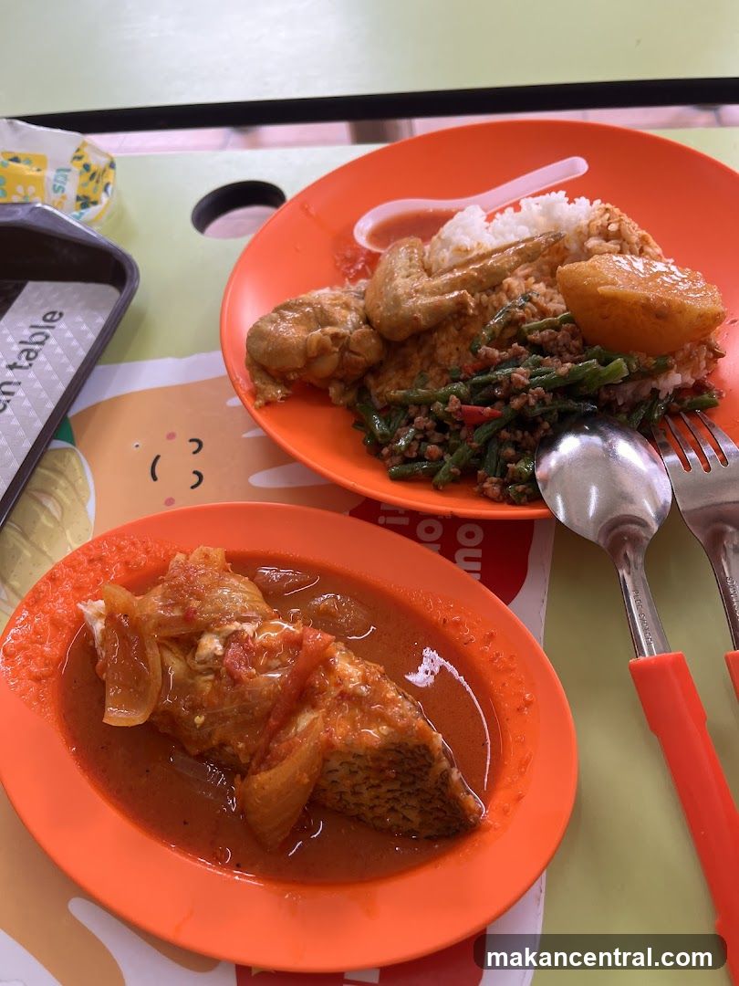 Dishes of food