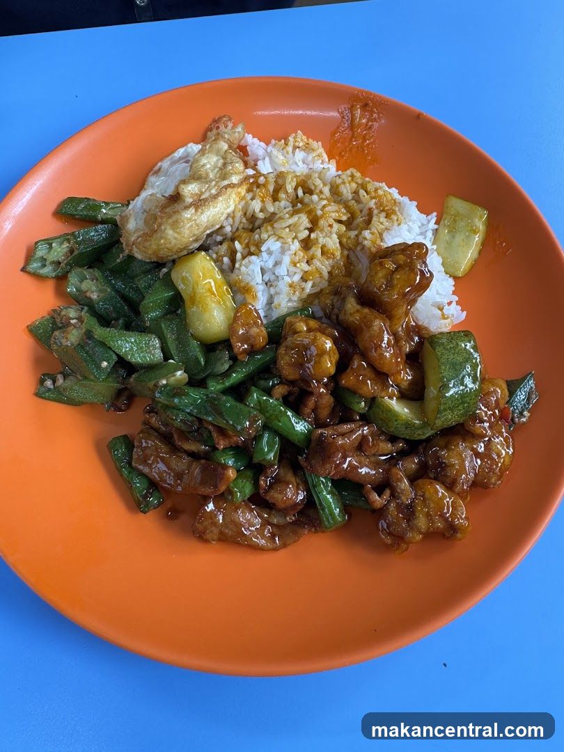 Plate of food