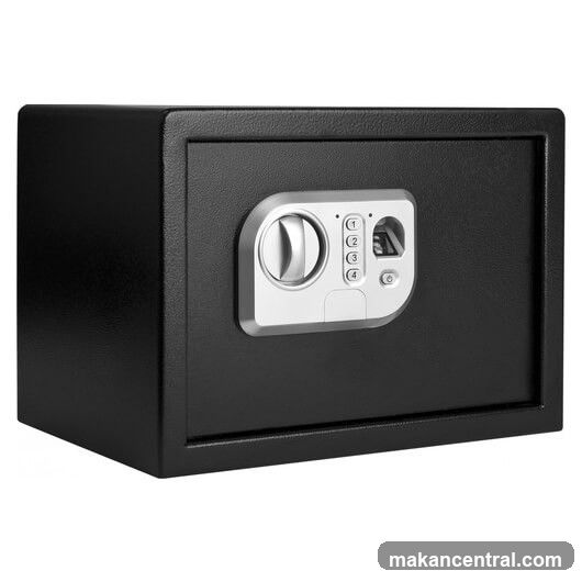 Black Safe with Digital Lock