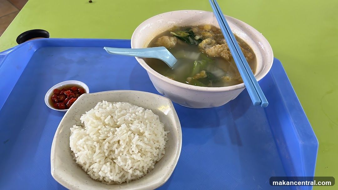 Ban Mian.Fish Soup