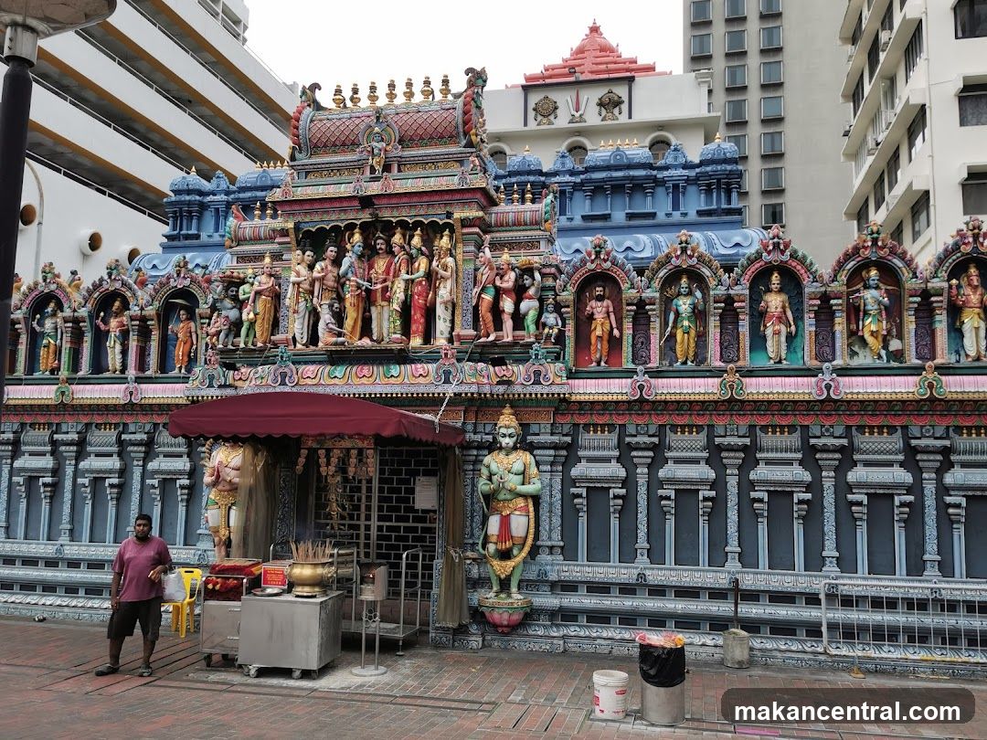 Ornate Hindu Temple Facade