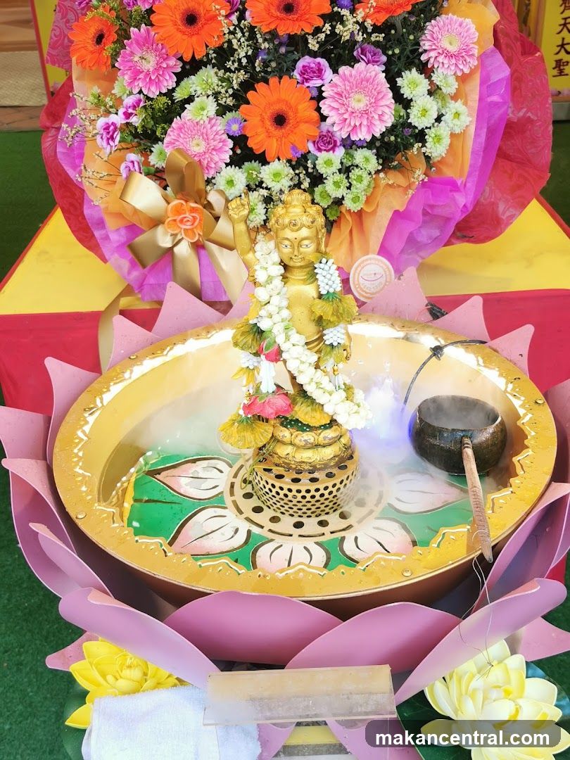 Buddha Bathing Ceremony Display