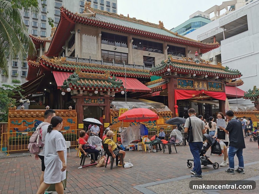 Traditional Asian Building Entrance
