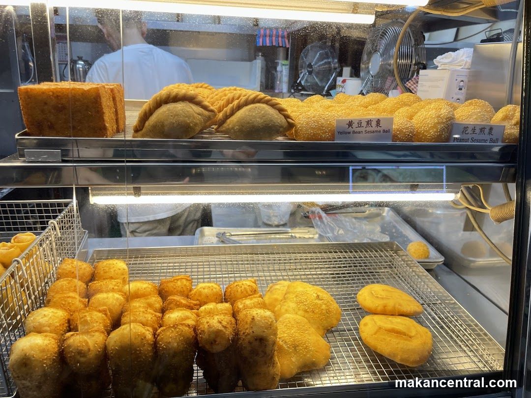 Fried Pastries Display