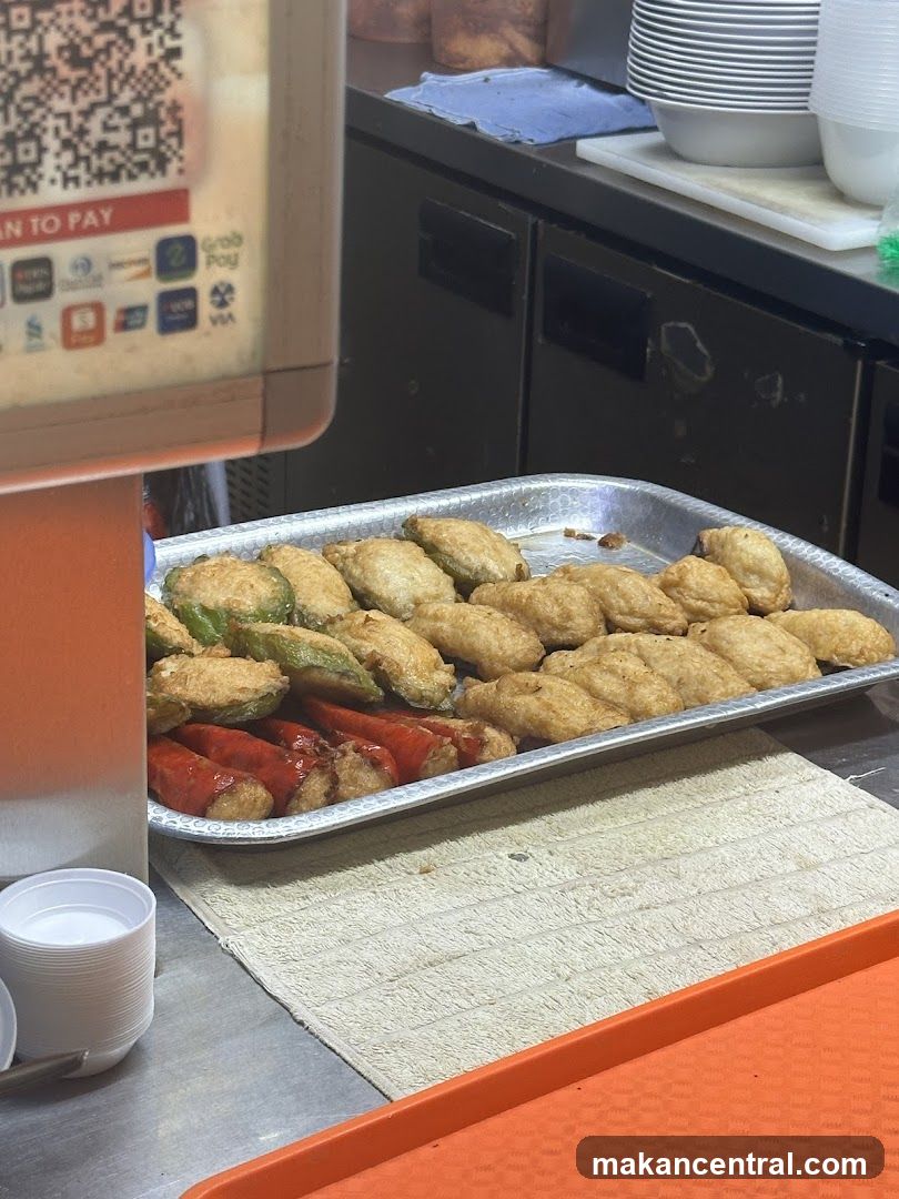 Fried Snacks Display