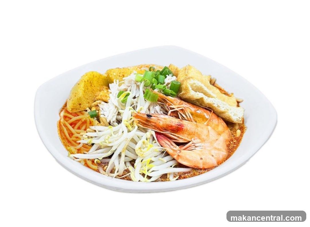 Laksa with Shrimp