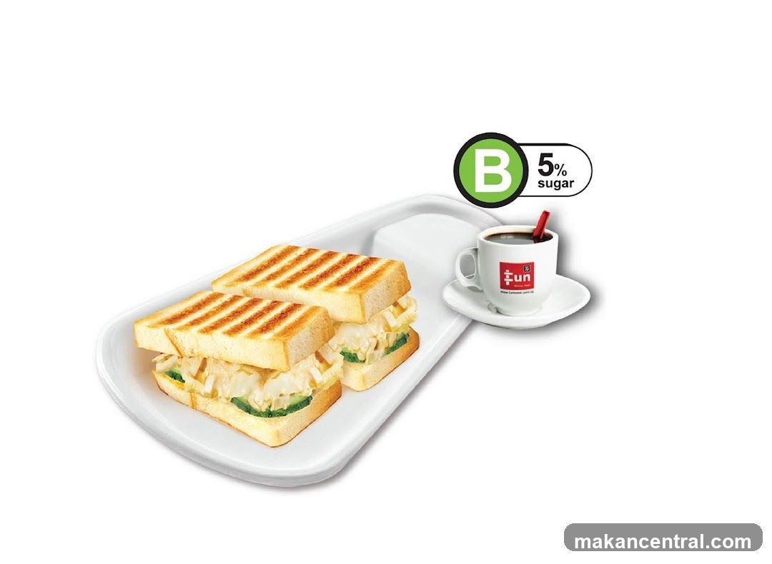 Sandwich and Coffee
