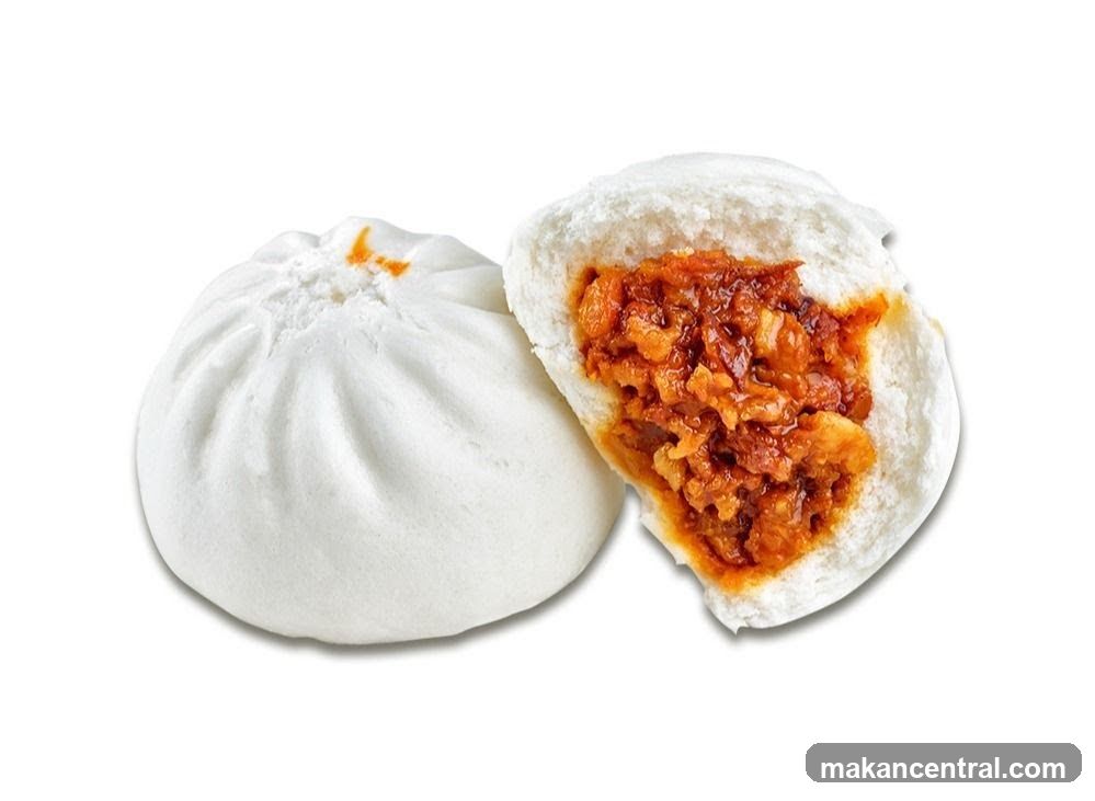 Steamed Buns with Savory Filling