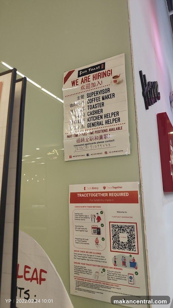 Fun Toast Hiring Poster