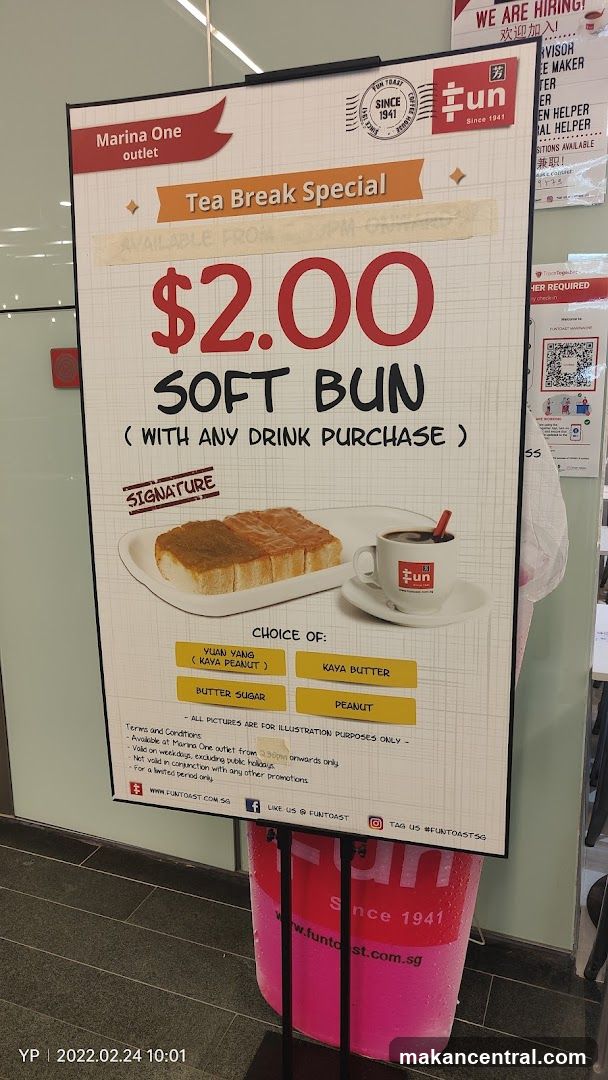 Fun Toast Tea Break Special
