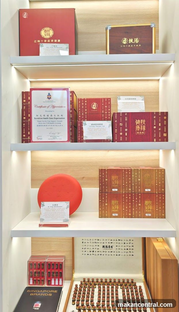 Display of Health Products and Certificates