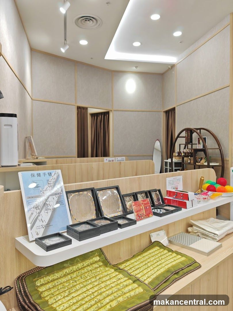Store Interior with Displayed Items