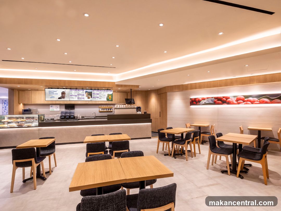 Modern Cafe Interior