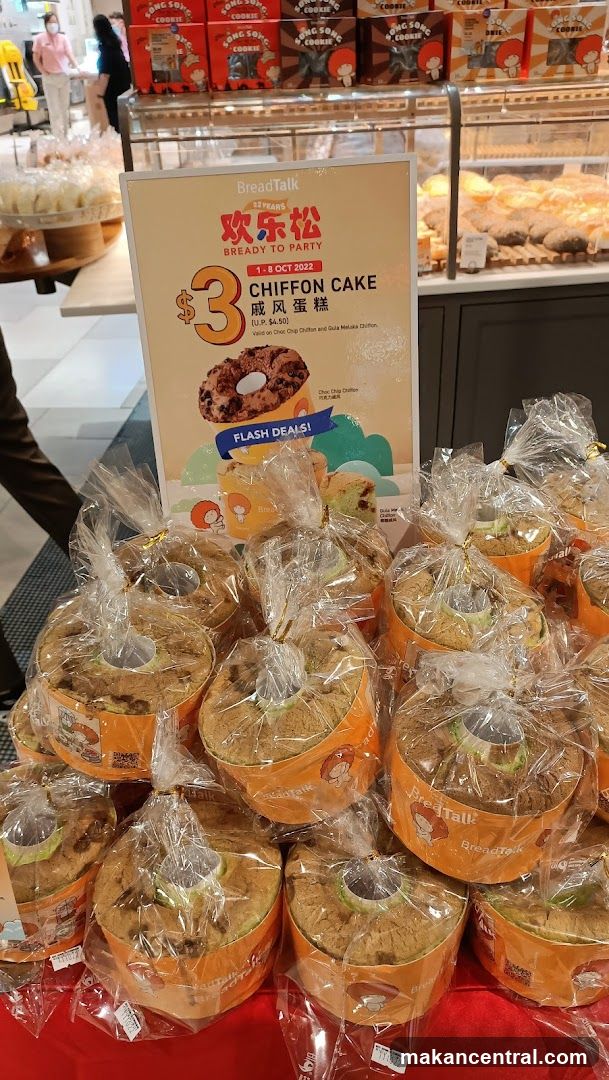 BreadTalk Chiffon Cake Promotion