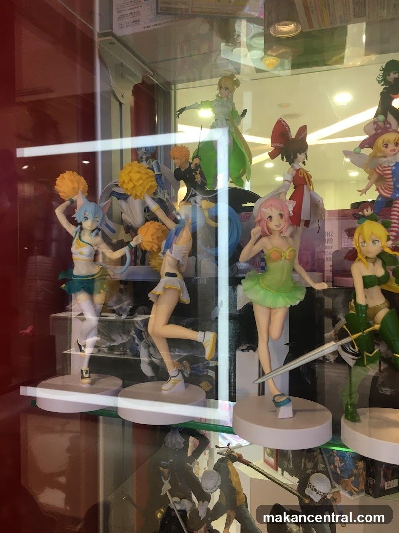 Anime Figurines Display