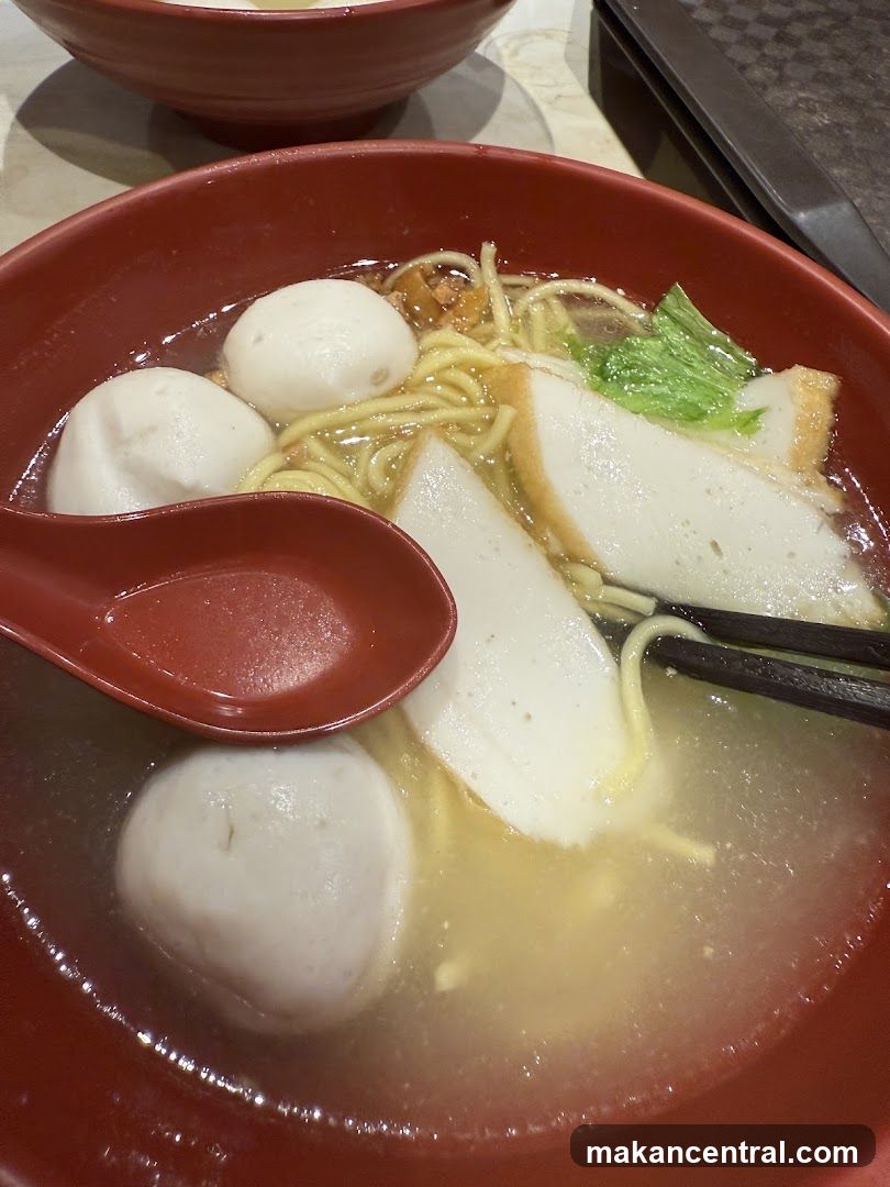 Fish Ball Noodle Soup