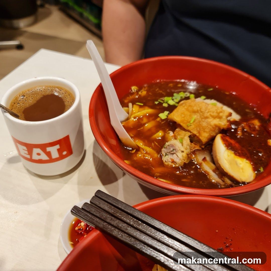 Noodle Soup and Coffee