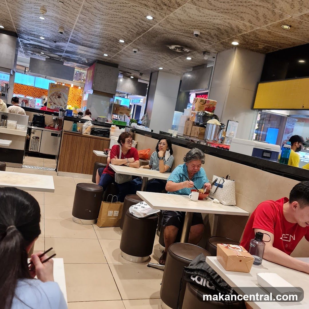 Diners at a Food Court