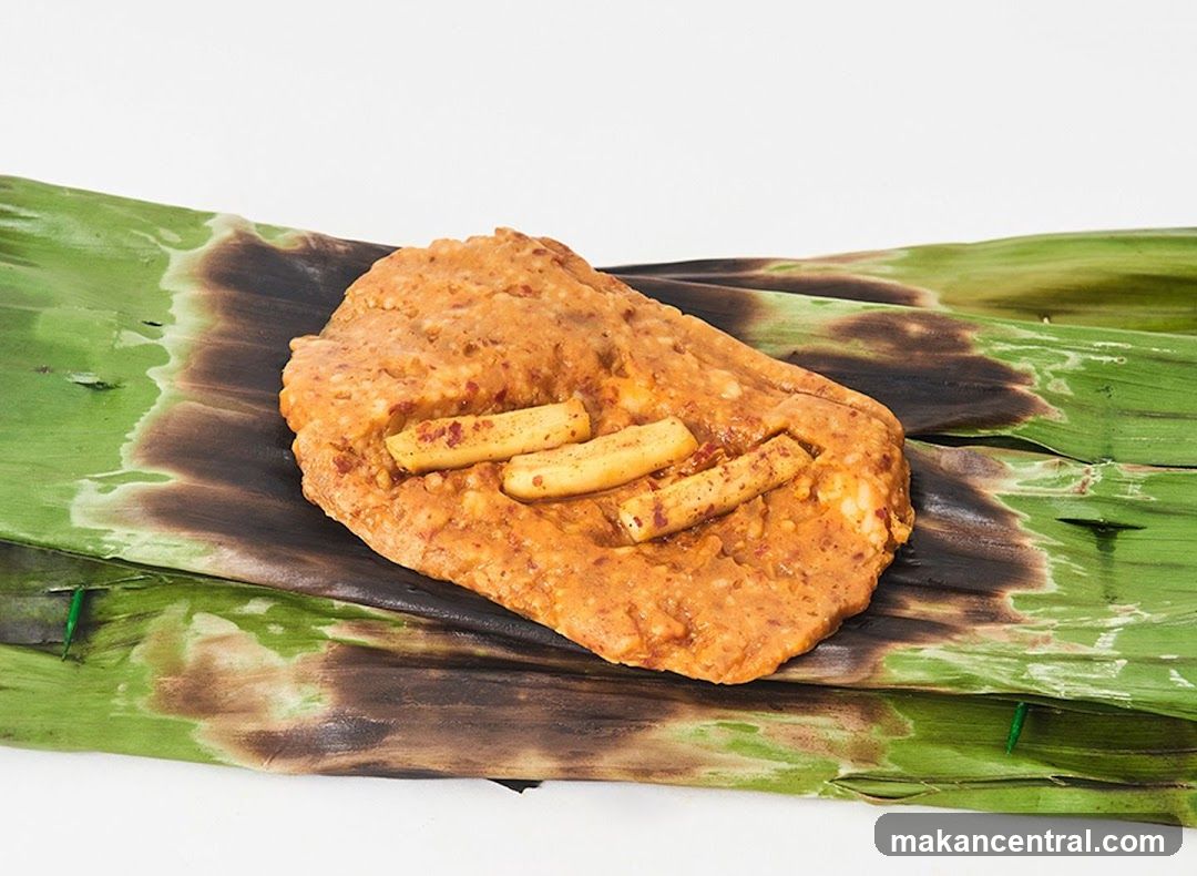 Grilled Fish Cake with Banana Leaf
