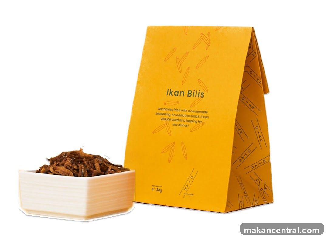 Ikan Bilis Snack Packaging