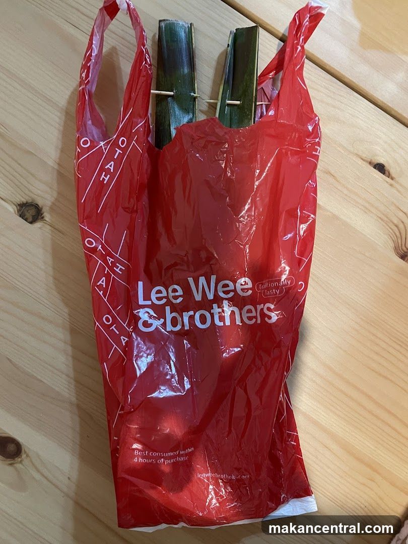 Food in a plastic bag