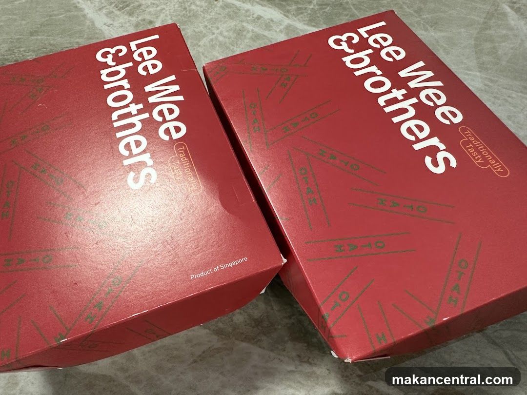 Lee Wee & Brothers Otah Boxes