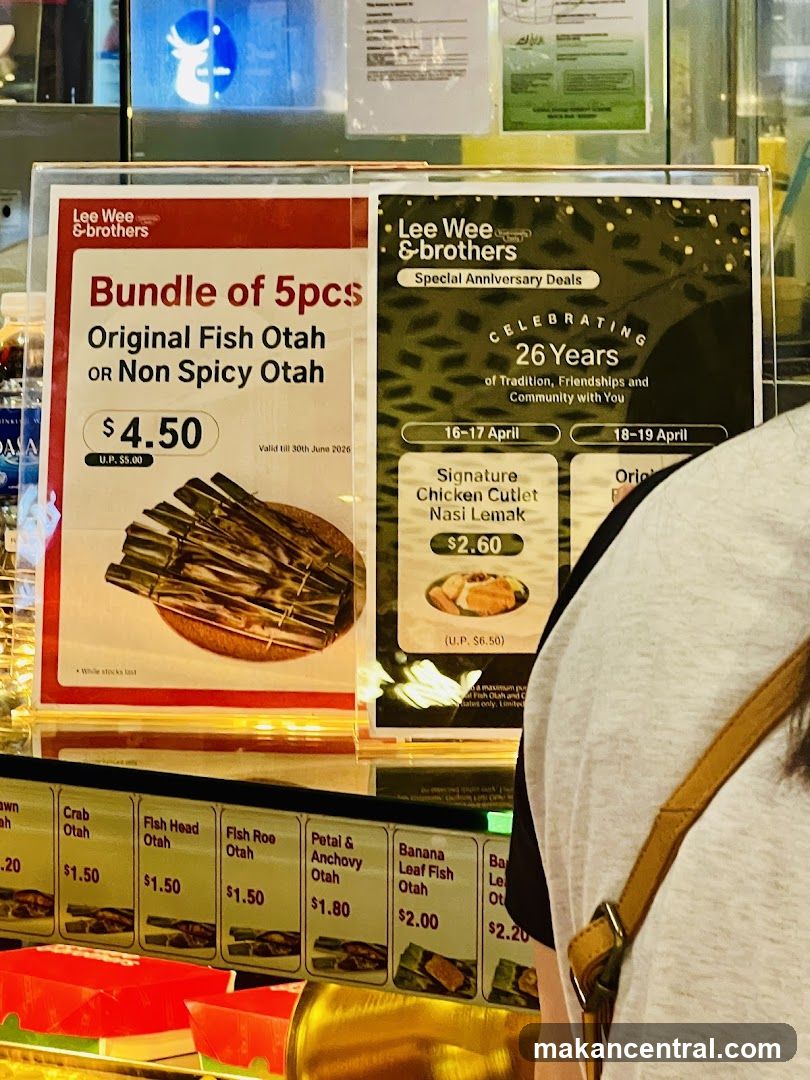 Promotional Displays for Lee Wee & Brothers