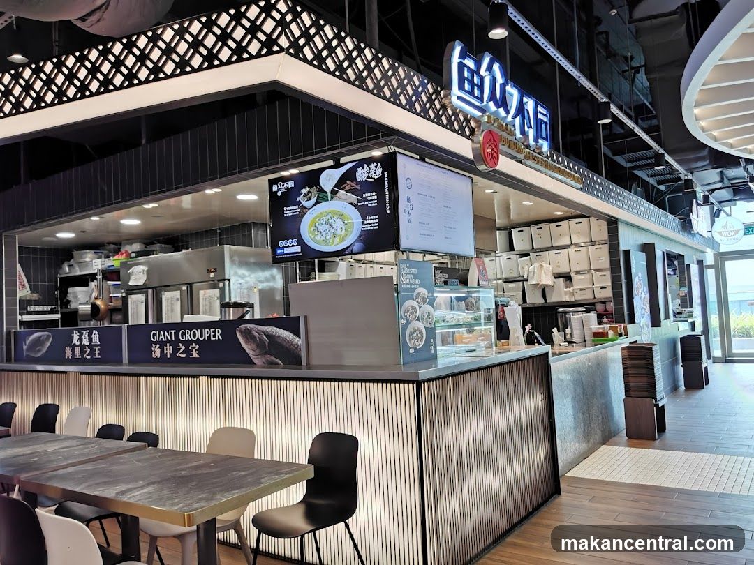 Fish Restaurant Counter