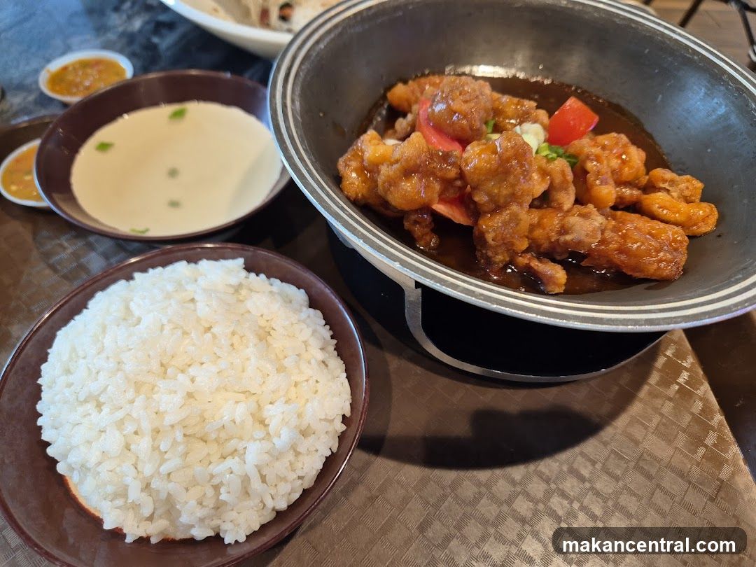 Sweet and Sour Chicken with Rice