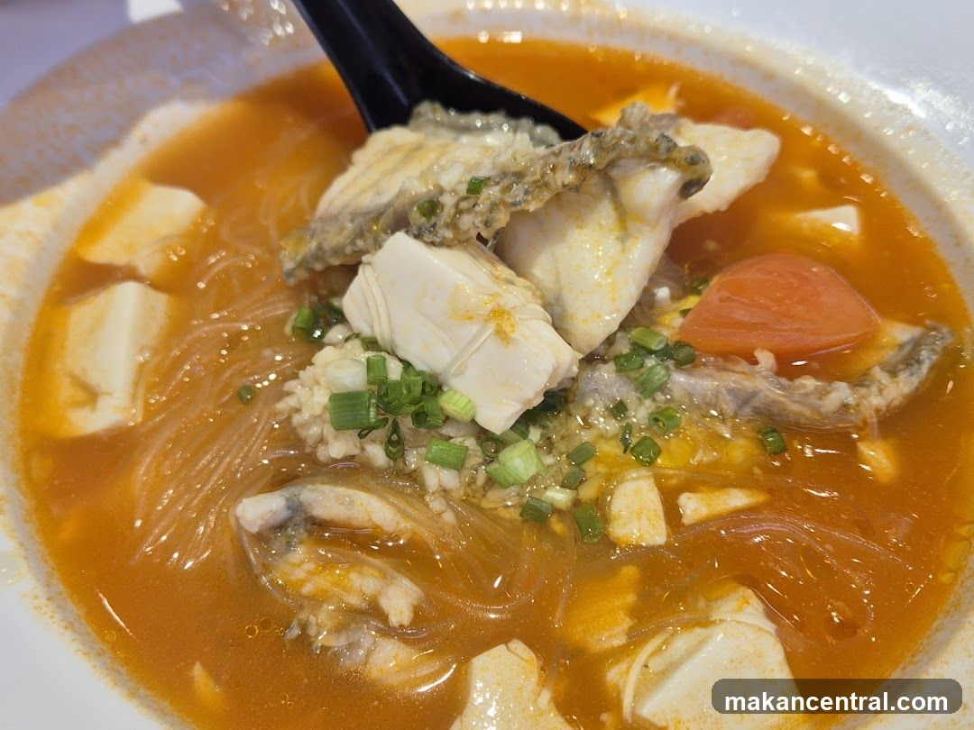 Fish Soup with Tofu and Noodles
