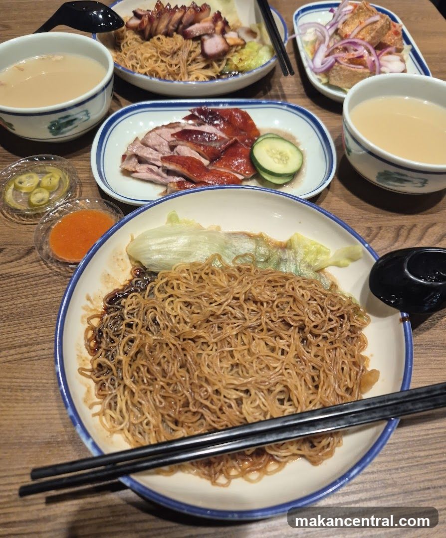 Noodles with Roasted Meats
