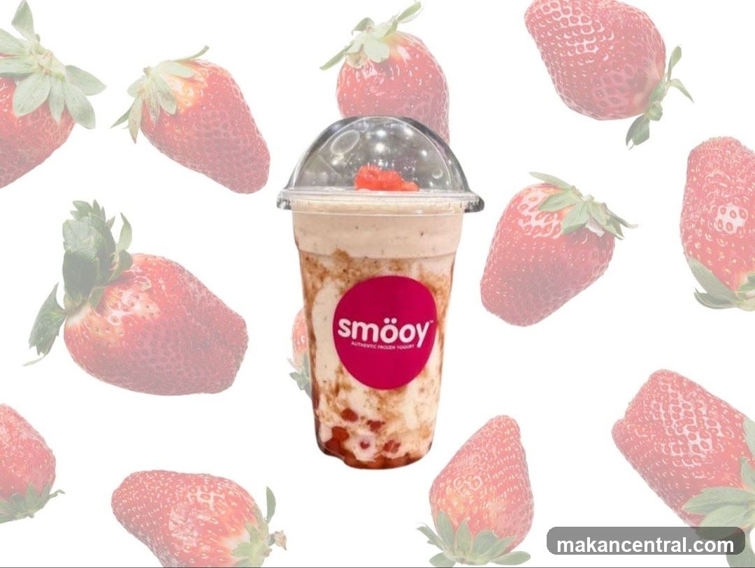 Strawberry Frozen Yogurt Drink