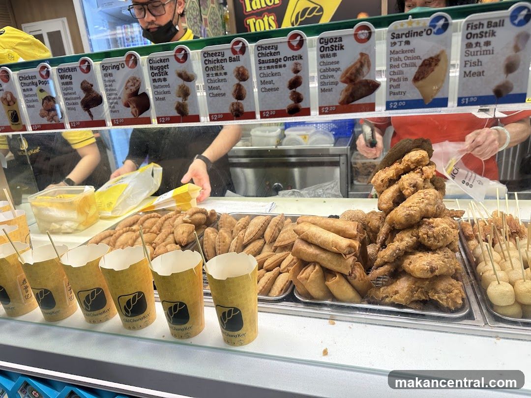 Fried Snacks Display