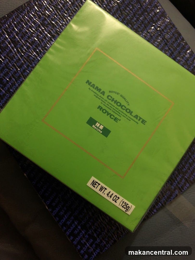 Royce' Nama Chocolate Matcha