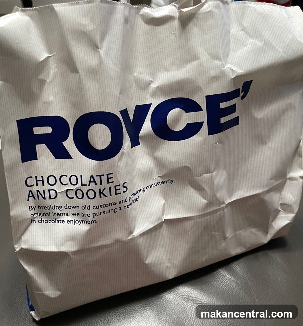 ROYCE' Chocolate and Cookies Bag