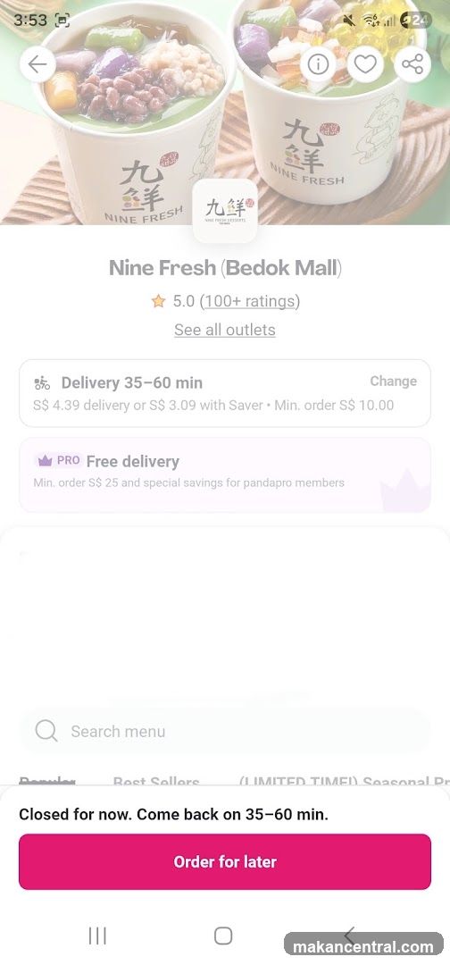 Nine Fresh (Bedok Mall)