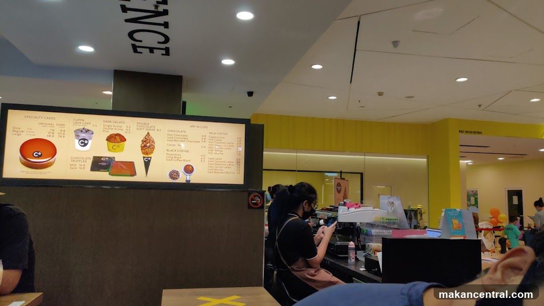 Cafe Menu and Interior