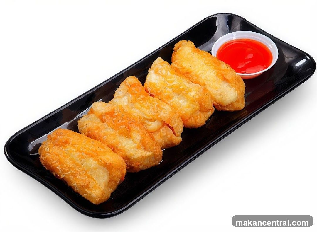 Fried Fish Bites with Dipping Sauce
