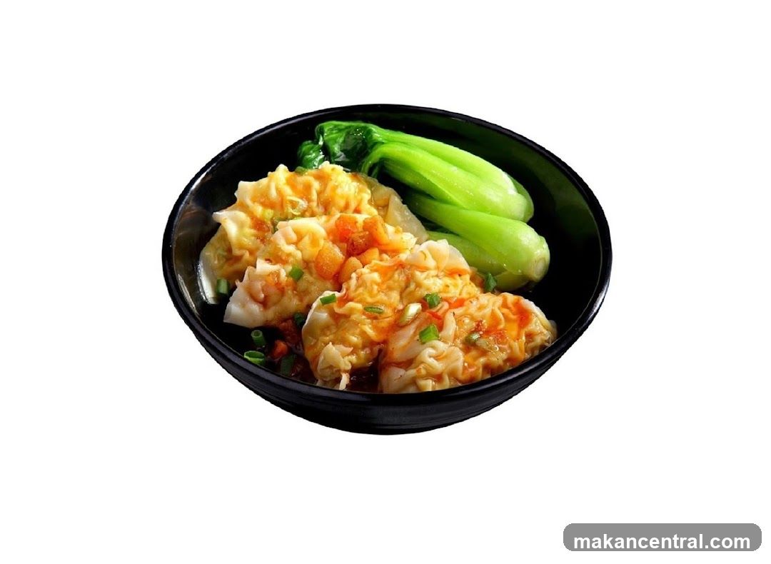 Wontons with Bok Choy