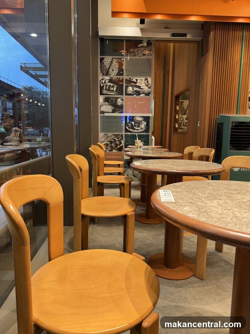 Bakery Interior with Seating