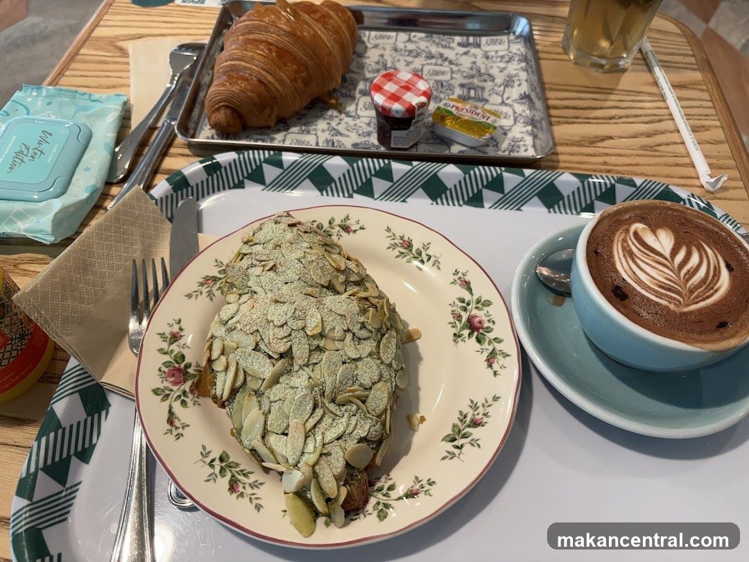 Croissant and Coffee
