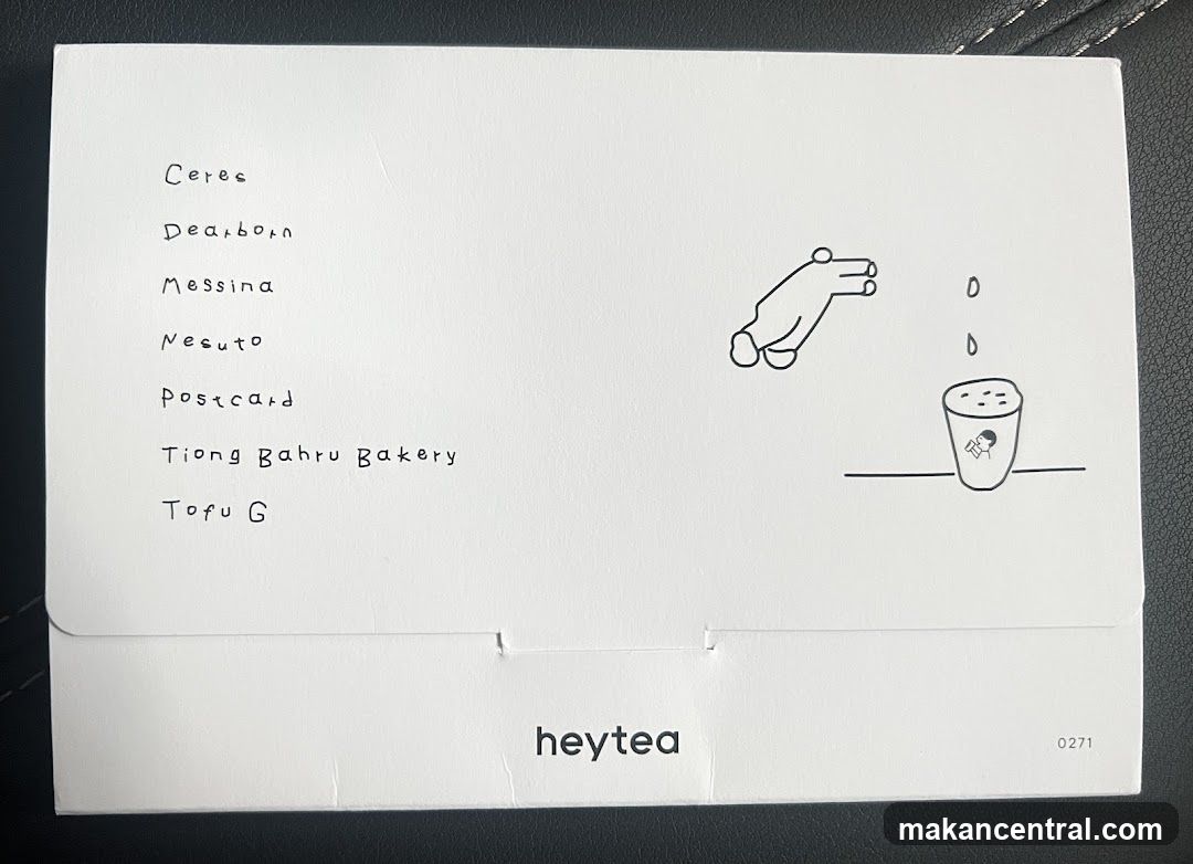 Heytea Postcard