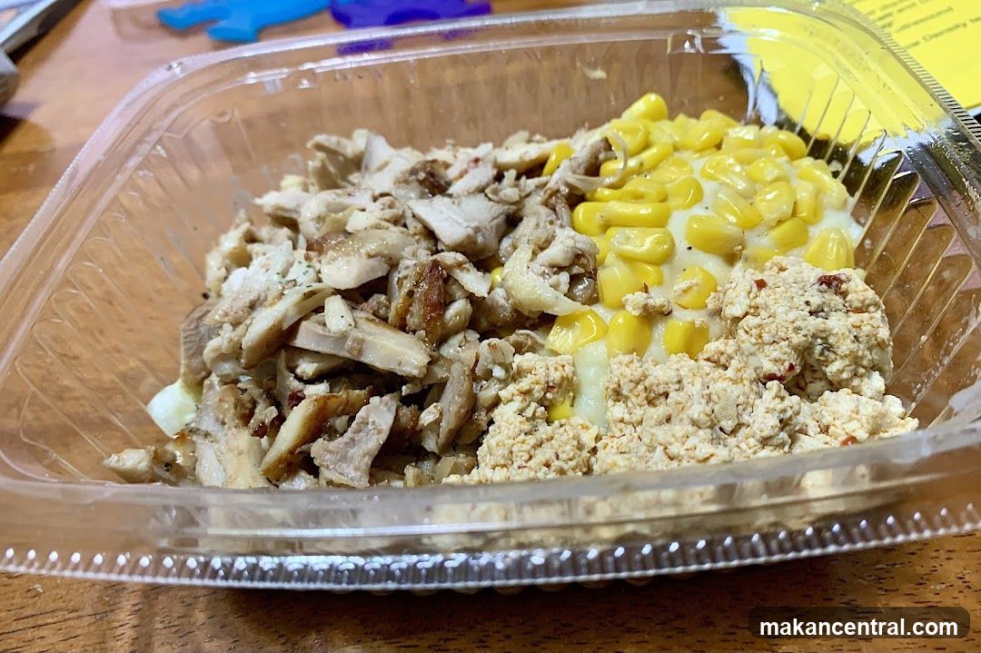 Chicken and Corn Bowl