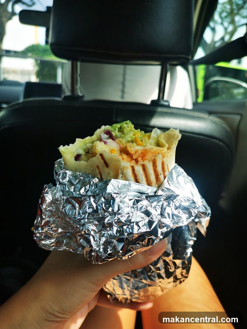 Burrito in Foil
