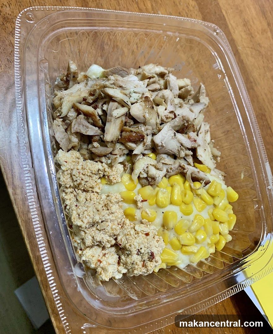 Chicken and Corn Bowl