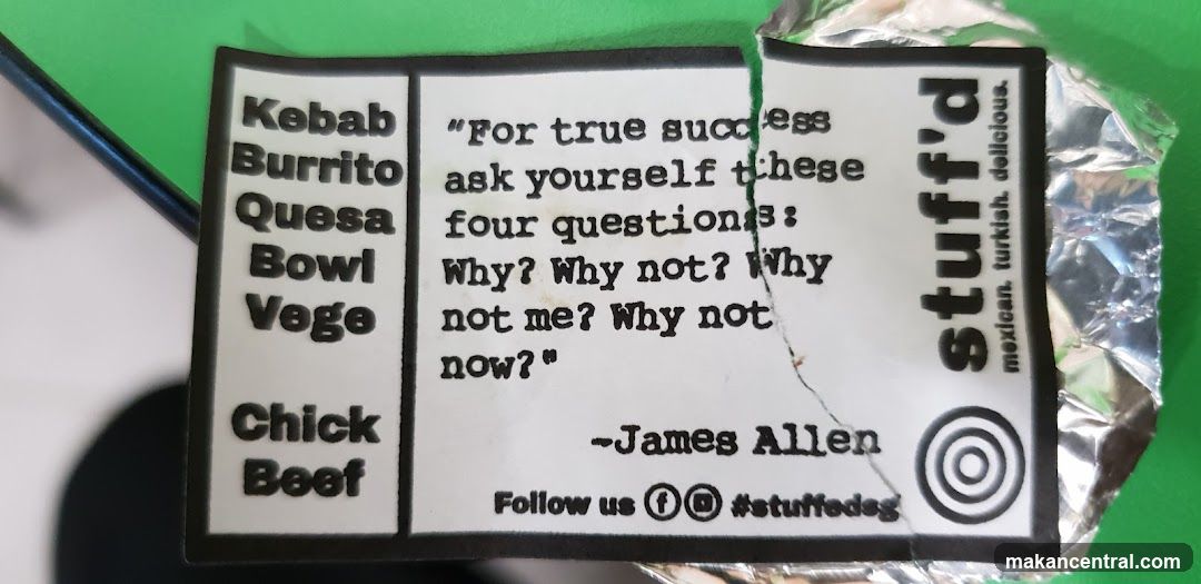 Stuffed Menu Sticker