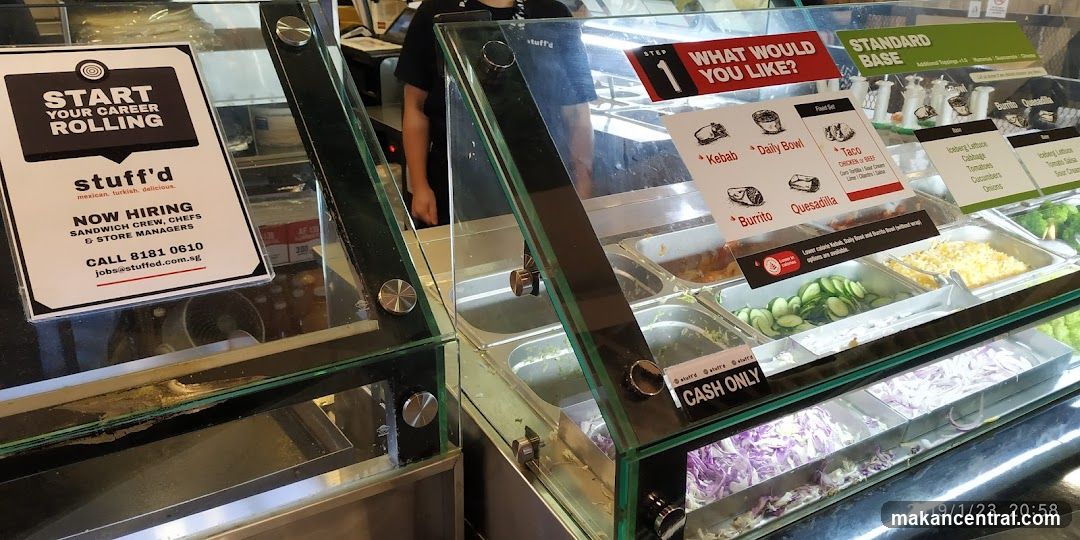 Sandwich Shop Food Display
