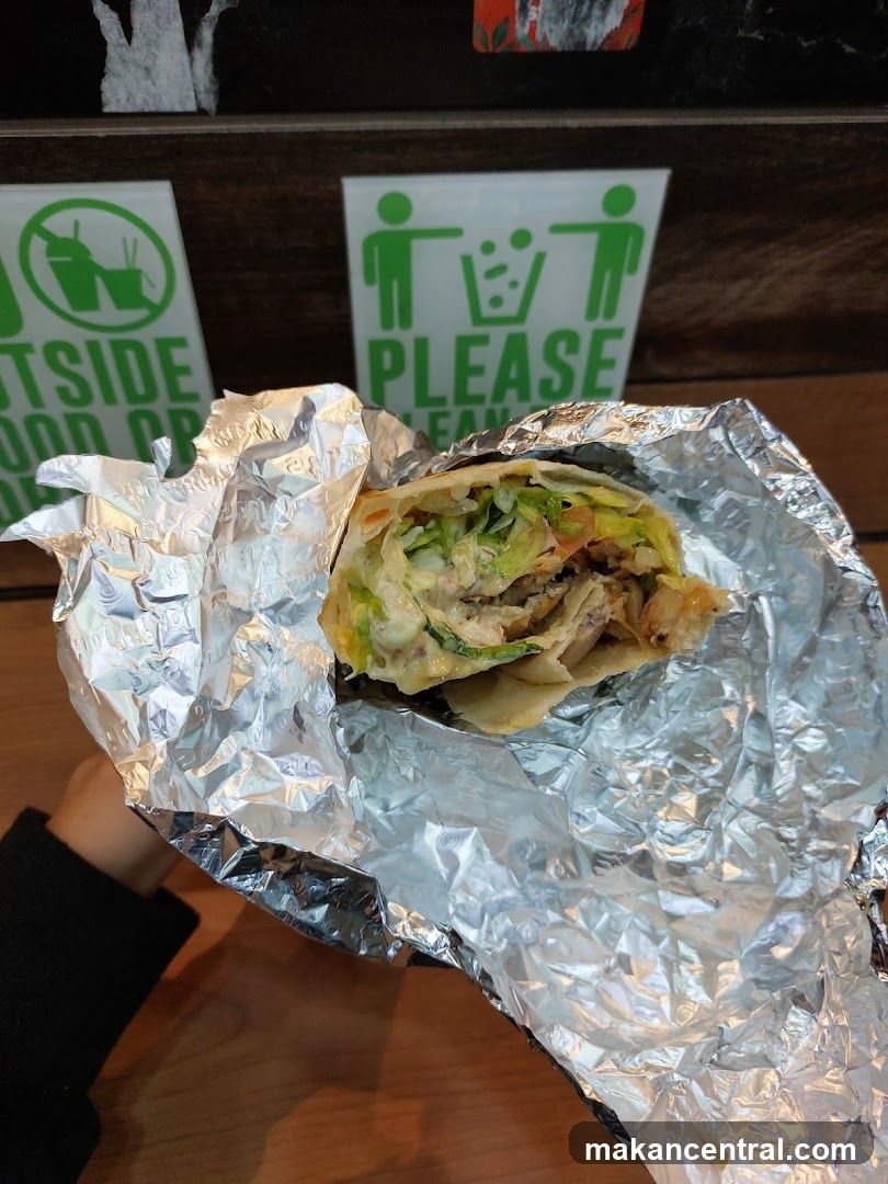 Burrito in Foil