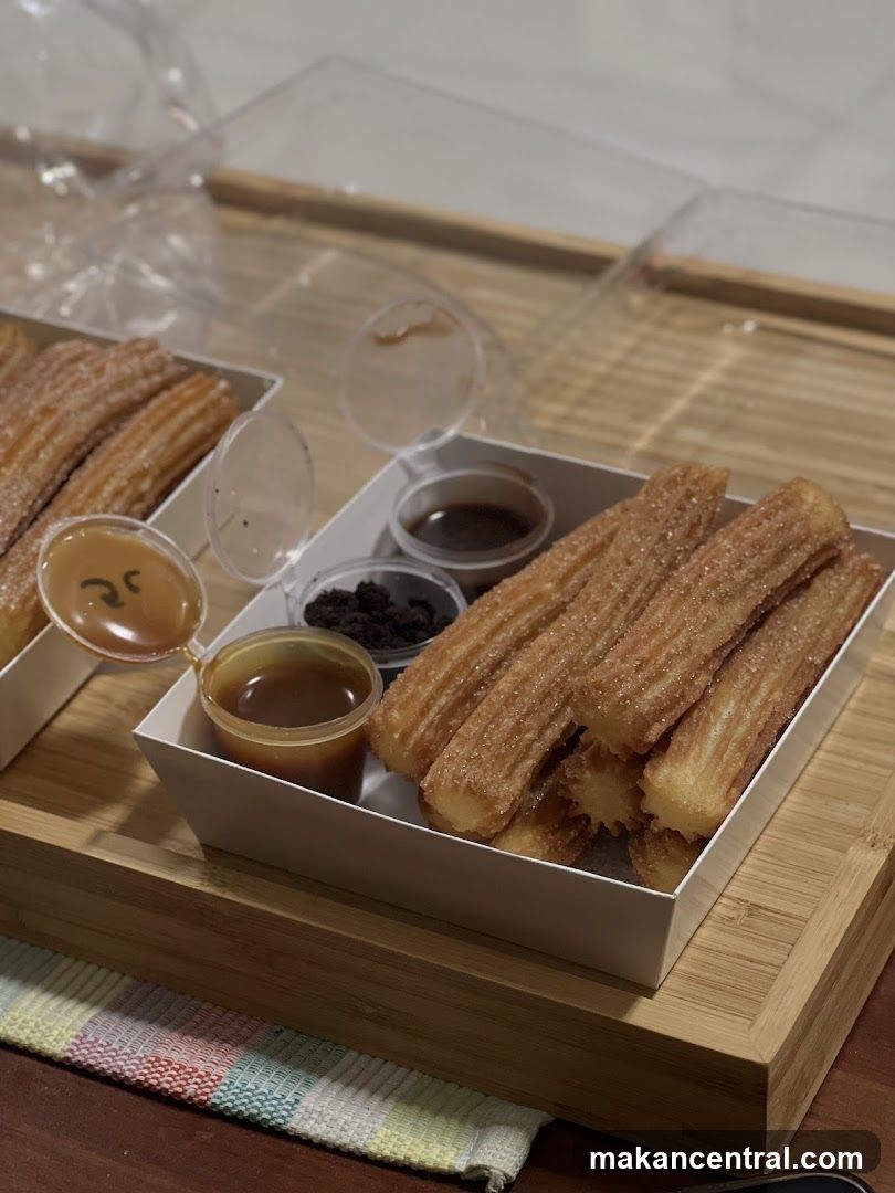 Churros with Dips